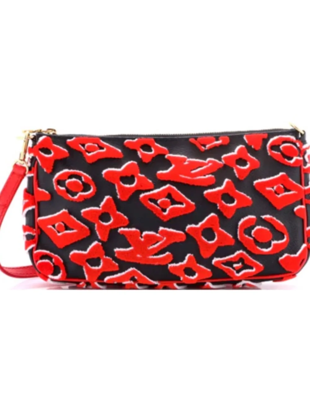 Loius Vuitton Pochette Acessoires Urs x Fischer Mini Pouch Format